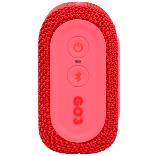 Фото Портативна акустика JBL GO 3 Red (JBLGO3RED)