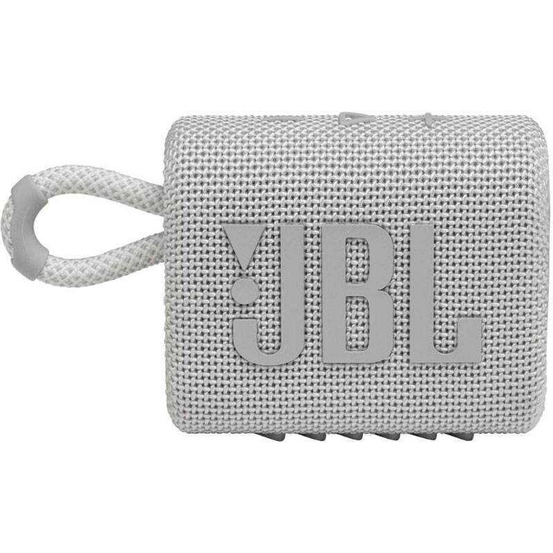 Портативна акустика JBL GO 3 White (JBLGO3WHT)