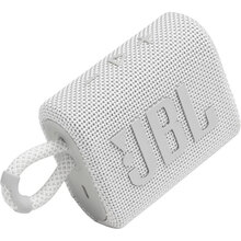 Портативна акустика JBL GO 3 White (JBLGO3WHT)