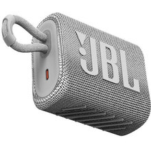 Портативна акустика JBL GO 3 White (JBLGO3WHT)