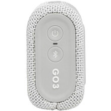 Портативна акустика JBL GO 3 White (JBLGO3WHT)