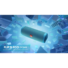 Портативная акустика JBL Flip 5 Eco Edition Ocean Blue (JBLFLIP5ECOBLU)