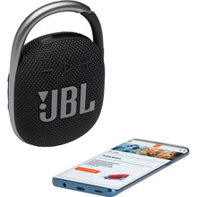 Портативна акустика JBL Clip 4 Black (JBLCLIP4BLK)