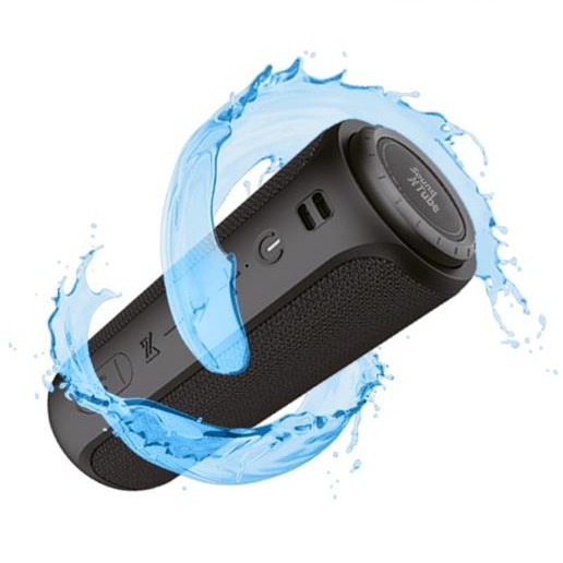 Фото Портативная акустика 2E SoundXTube TWS MP3 Wireless Waterproof Black (2E-BSSXTWBK)