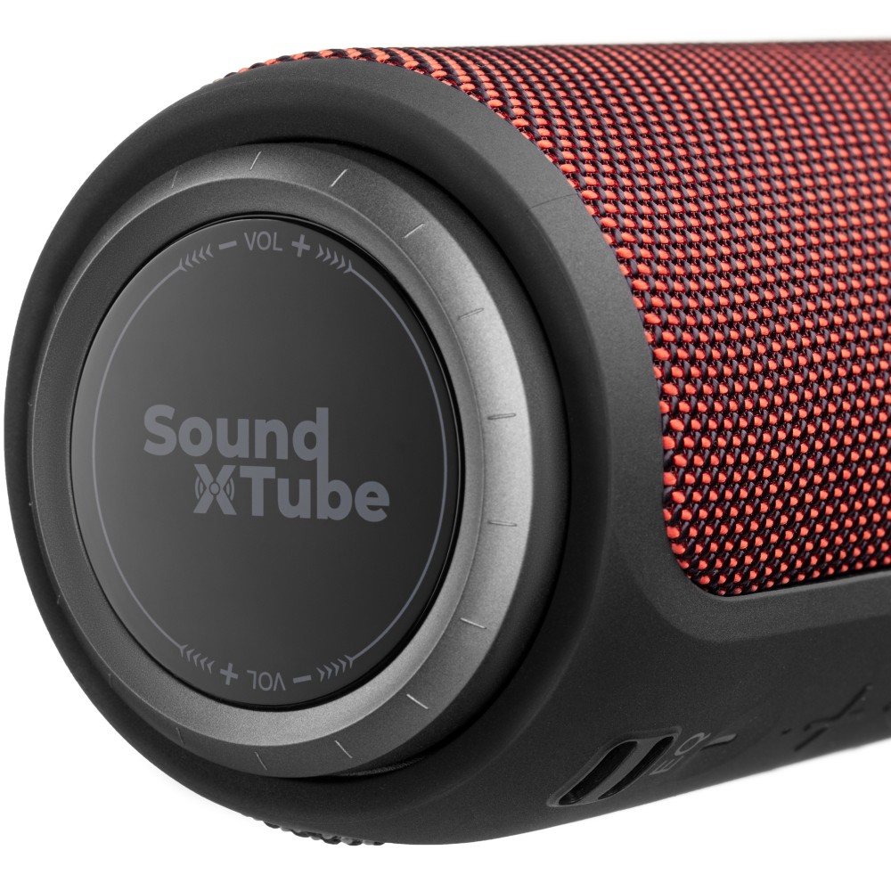 Портативная акустика 2E SoundXTube TWS MP3 Wireless Waterproof Red (2E-BSSXTWRD) Мощность 30