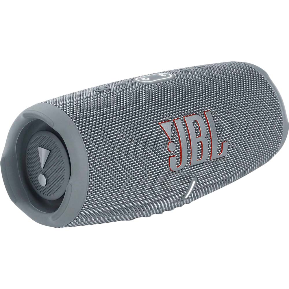 Зовнішній вигляд Портативна акустика JBL Charge 5 Grey (JBLCHARGE5GRY)