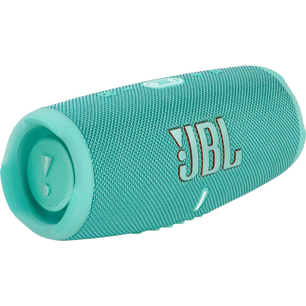 Зовнішній вигляд Портативна акустика JBL Charge 5 Teal (JBLCHARGE5TEAL)