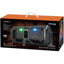 Портативная акустика REAL-EL X-757 Black (EL121600007)