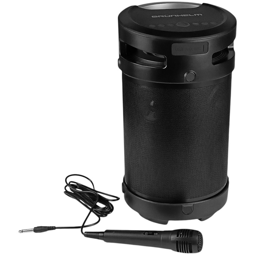 Портативная акустика GRUNHELM GW-481M-BL Black (115783)