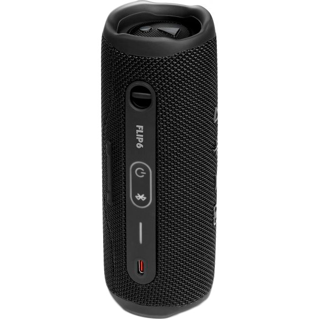 Замовити Портативна акустика JBL Flip 6 Black (JBLFLIP6BLKEU)