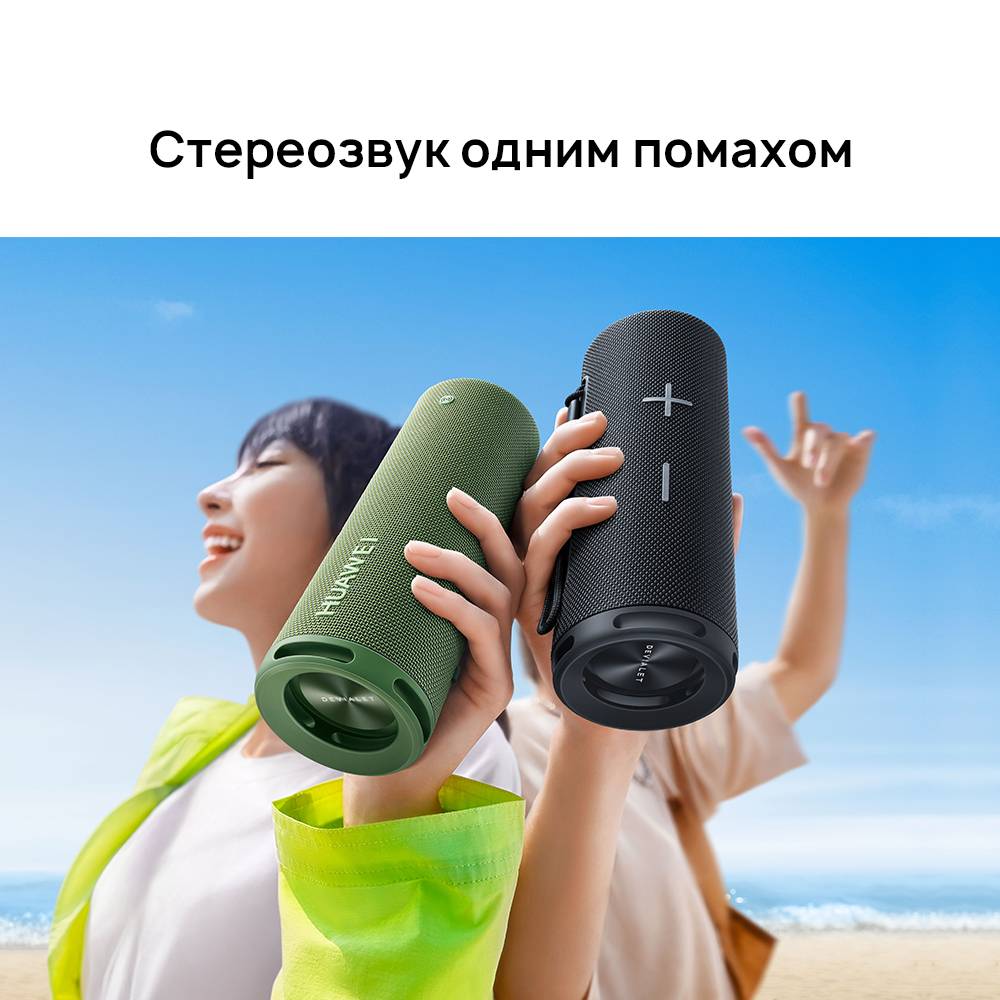 У Фокстрот Портативна акустика Huawei Sound Joy Obsidian Black (55028230)