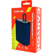 Портативна акустика Canyon BSP-4 BT V5.0 Blue (CNE-CBTSP4BL)