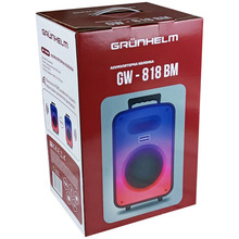 Портативная акустика GRUNHELM GW-818-BM (127197)