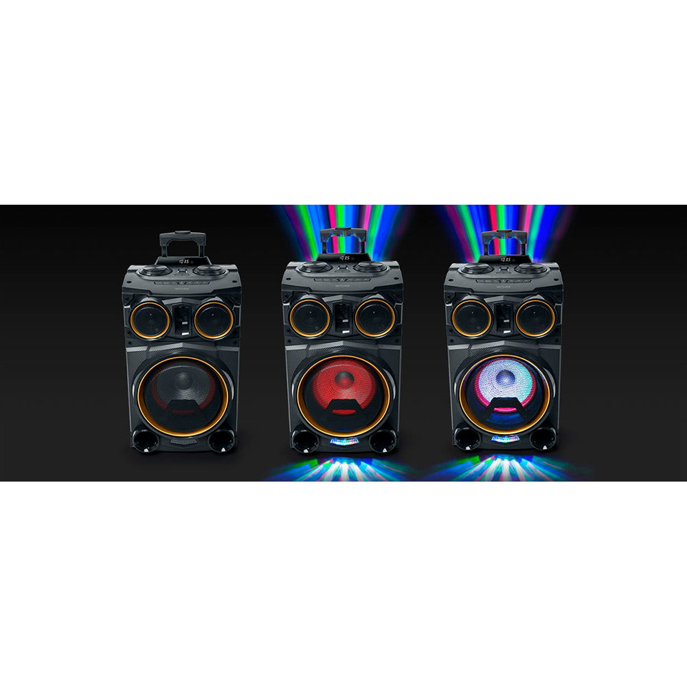 Портативна акустика MUSE PARTY BOX із ручкою M-1938 DJ Формат 2.0