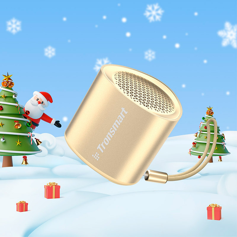 Зображення Портативна акустика TRONSMART Nimo Mini Gold (985908)