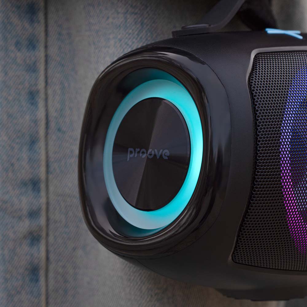 Внешний вид Портативная акустика PROOVE Stellar 20W Black (55834)