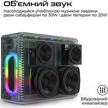 Портативная акустика HIFUTURE Musicbox 100W Black (musicbox.black)