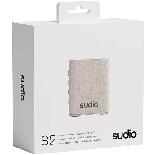 Портативна акустика SUDIO S2 Beige (S2BEI) Формат 1.0