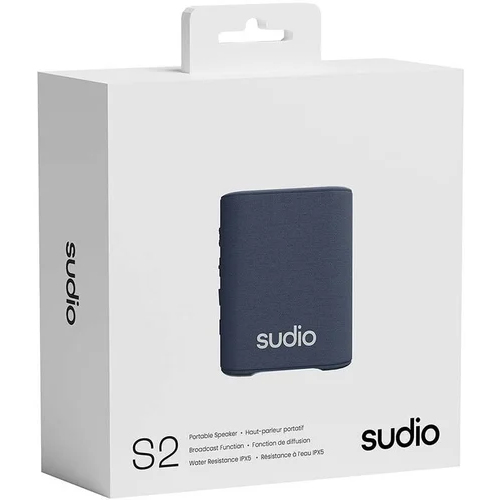 Портативна акустика SUDIO S2 Blue (S2BLU) Формат 1.0