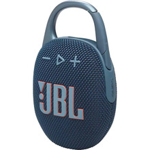 Портативна акустика JBL Clip 5 Blue (JBLCLIP5BLU)