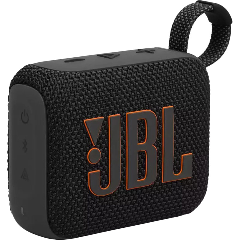 Портативна акустика JBL Go 4 Black (JBLGO4BLK)