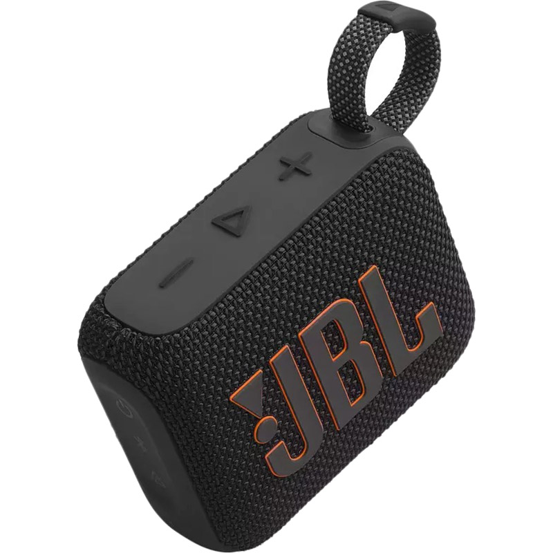 Огляд Портативна акустика JBL Go 4 Black (JBLGO4BLK)