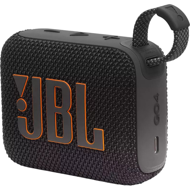 Фото 14 Портативна акустика JBL Go 4 Black (JBLGO4BLK)