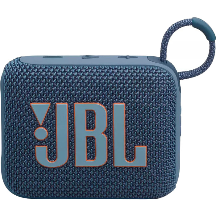 Фото 14 Портативная акустика JBL Go 4 Blue (JBLGO4BLU)