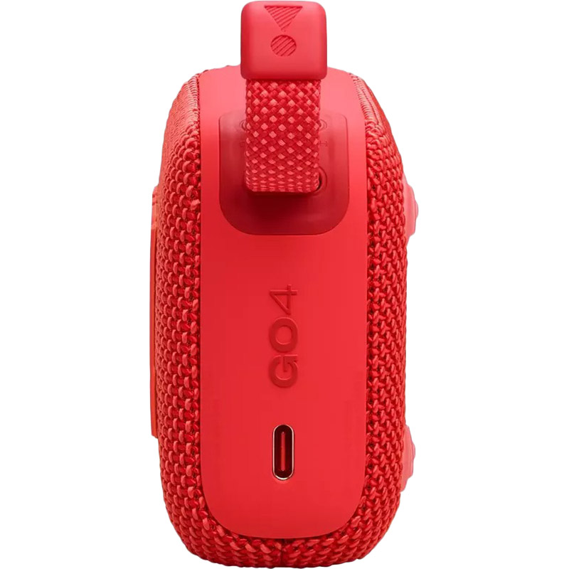 Зовнішній вигляд Портативна акустика JBL Go 4 Red (JBLGO4RED)