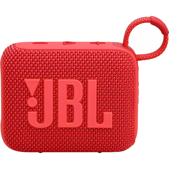 Портативна акустика JBL Go 4 Red (JBLGO4RED)