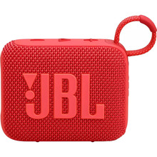 Портативная акустика JBL Go 4 Red (JBLGO4RED)