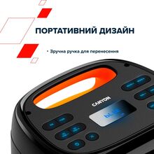 Портативна акустика CANYON OnFun 5 Partybox 40W RGB Black (CNE-PBSP5)