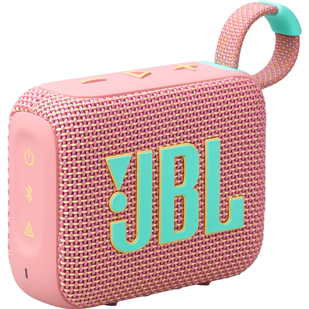 Портативна акустика JBL Go 4 Pink (JBLGO4PINK)