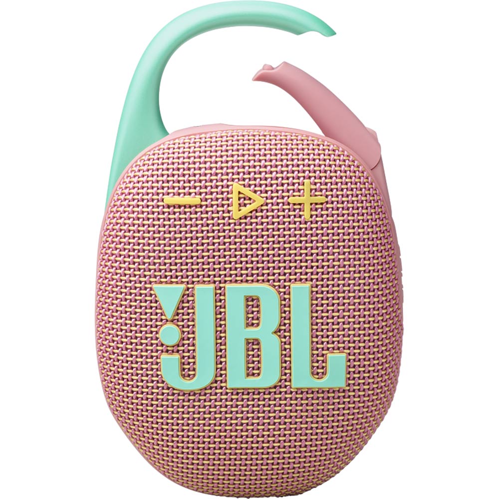 Портативна акустика JBL Clip 5 Pink (JBLCLIP5PINK)