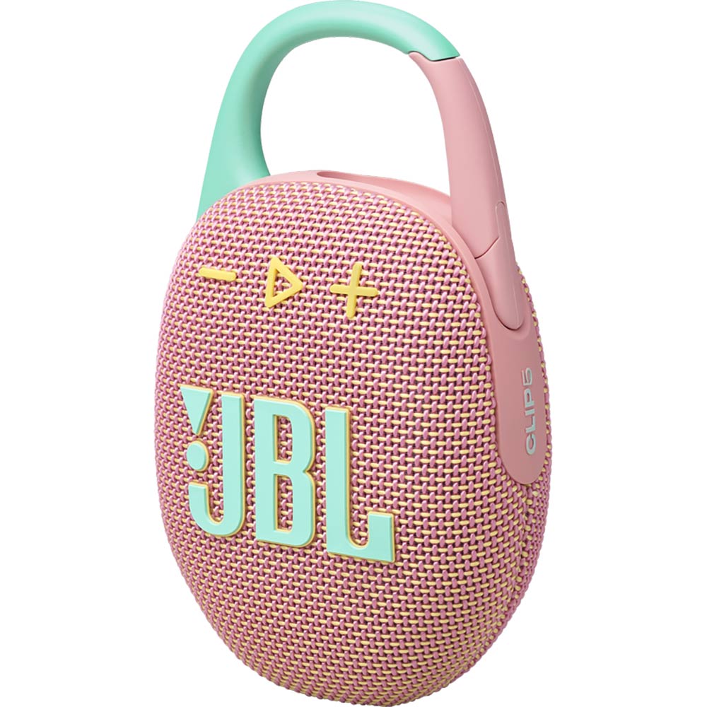 Портативна акустика JBL Clip 5 Pink (JBLCLIP5PINK) Формат 1.0