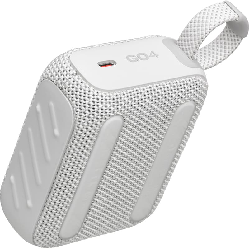 Внешний вид Портативная акустика JBL Go 4 White (JBLGO4WHT)