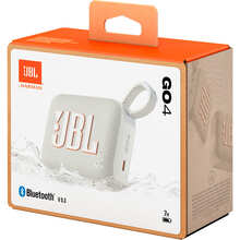 Портативная акустика JBL Go 4 White (JBLGO4WHT)