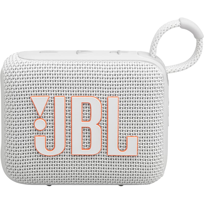 Портативная акустика JBL Go 4 White (JBLGO4WHT)