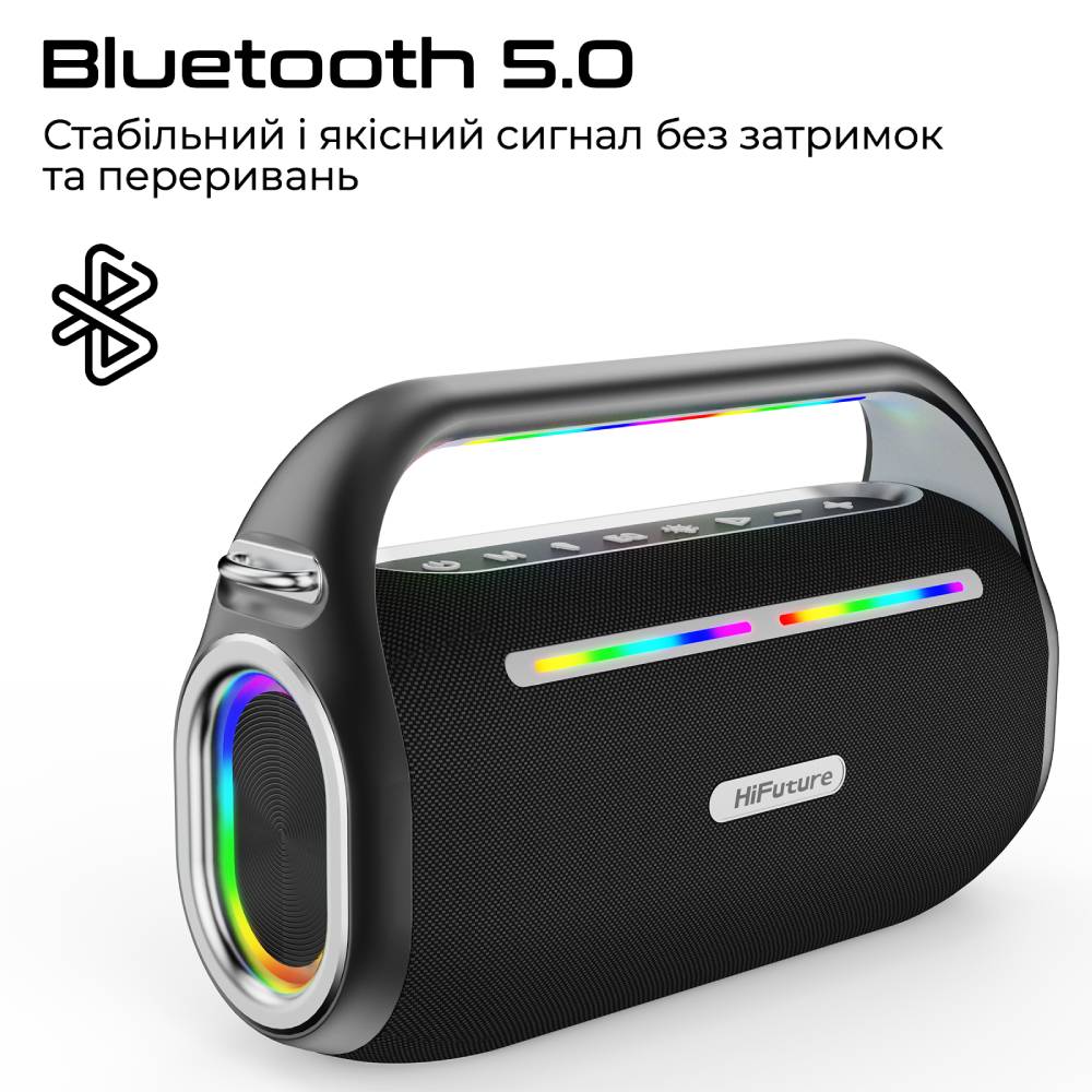 Портативна акустика HIFUTURE Musicbox 100 Black (musicbox100.black) Тип портативна акустика