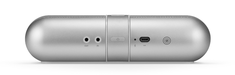 Портативная акустика BEATS Pill 2.0 (silver) Формат 2.0