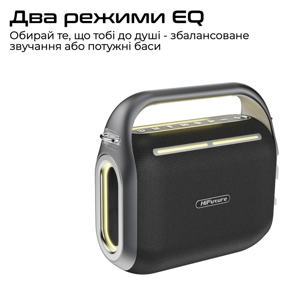 Замовити Портативна акустика HIFUTURE Musicbox 200 Black (musicbox200.black)