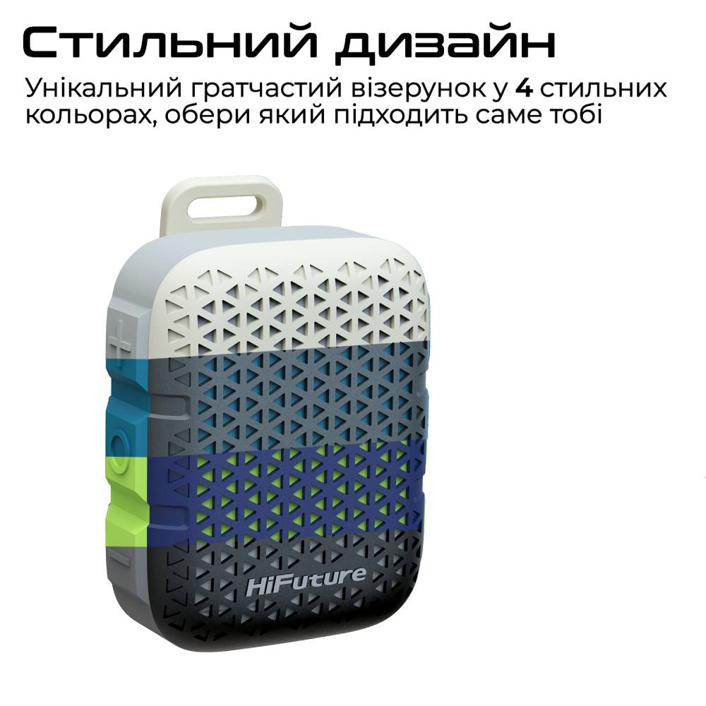 Портативная акустика HIFUTURE Pocket-S 5W Blue-Green (pocket-s.bluegreen) Мощность 5