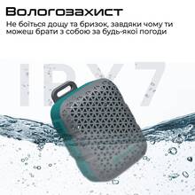 Портативная акустика HIFUTURE Pocket-S 5W Blue-Green (pocket-s.bluegreen)