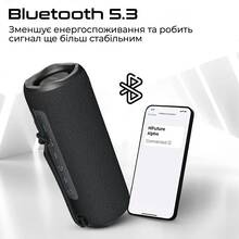 Портативна акустика HIFUTURE Alpha 20W Black (alpha.black)