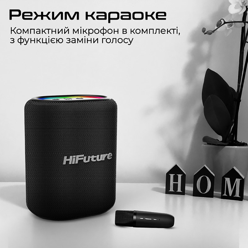 Замовити Портативна акустика HIFUTURE HiFuture Vocalist 100 Black (vocalist100.black)