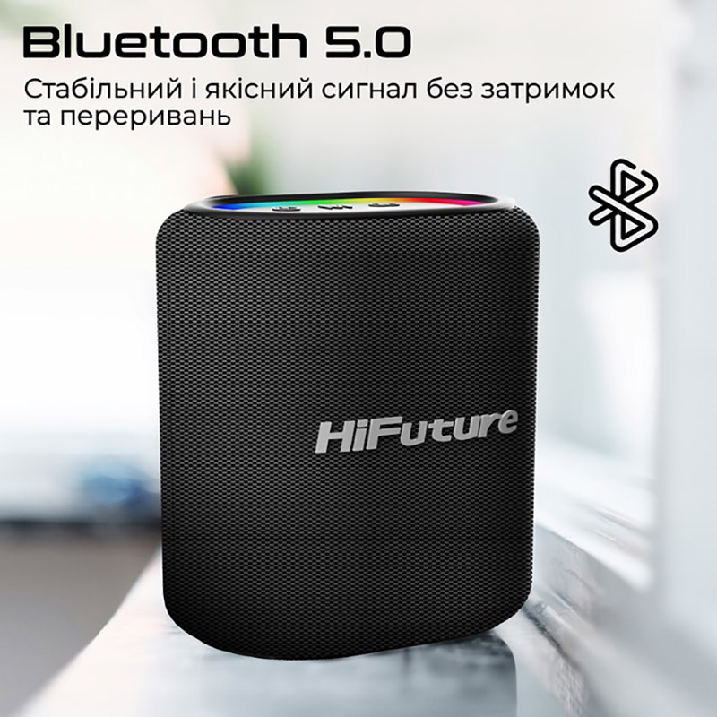 Портативна акустика HIFUTURE HiFuture Vocalist 100 Black (vocalist100.black) Тип портативна акустика