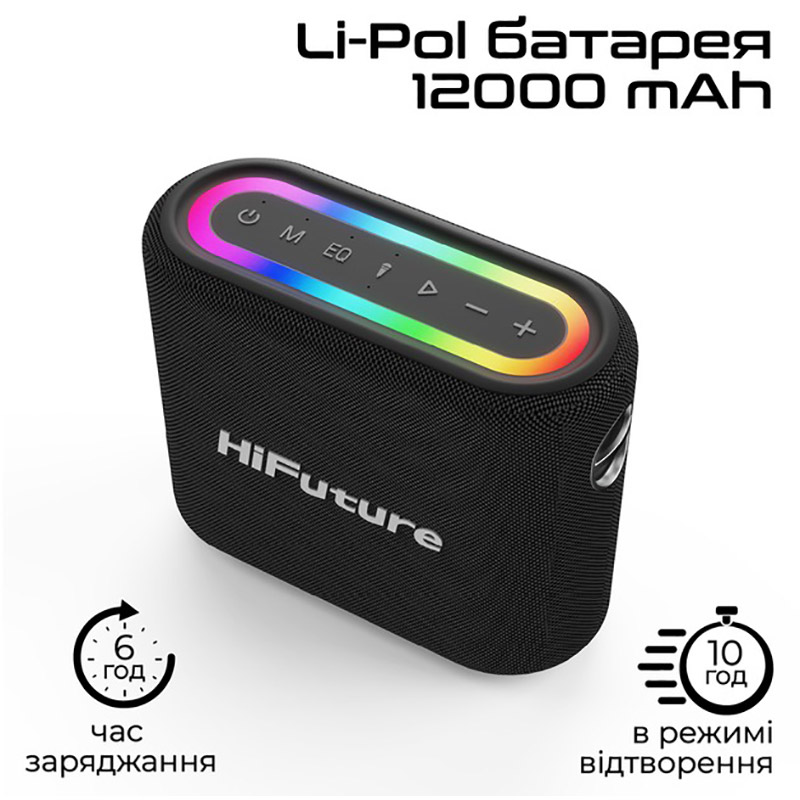 Портативная акустика HiFuture Vocalist 200 Black (vocalist200.black) Формат 1.0