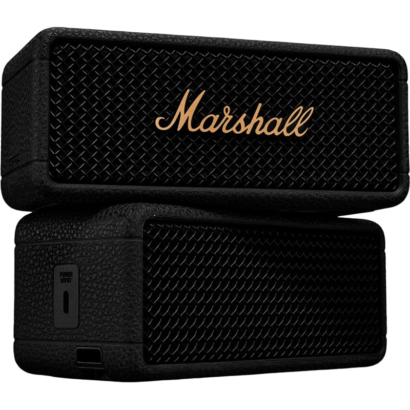 Портативная акустика MARSHALL Portable Speaker Emberton III Black and Brass (1006884) Формат 2.0