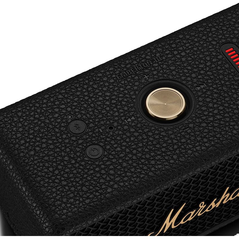 Покупка Портативная акустика MARSHALL Portable Speaker Emberton III Black and Brass (1006884)