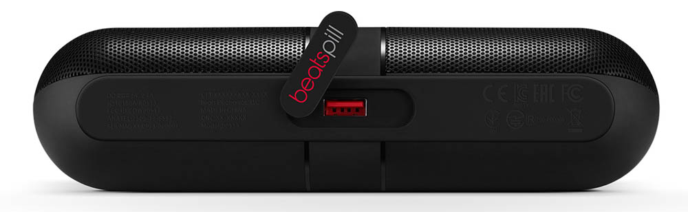 Портативная акустика BEATS Pill 2.0 Black Вес 0.31